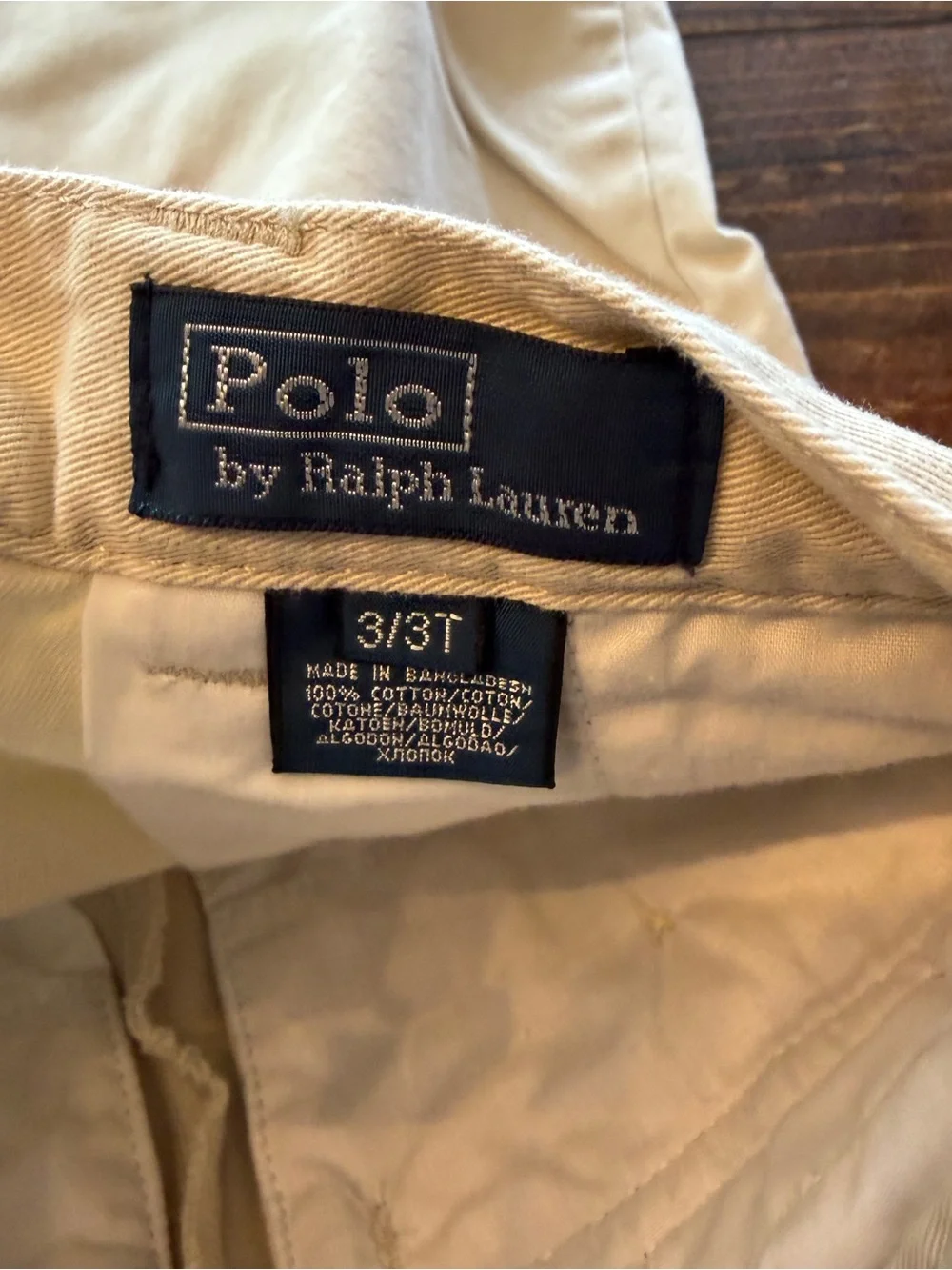 Ralph Lauren Kids Khaki Dress Chinos